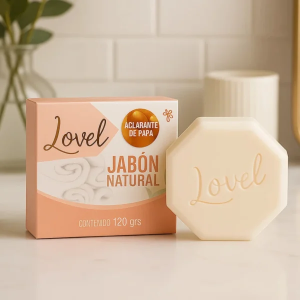 Jabon natural de papa