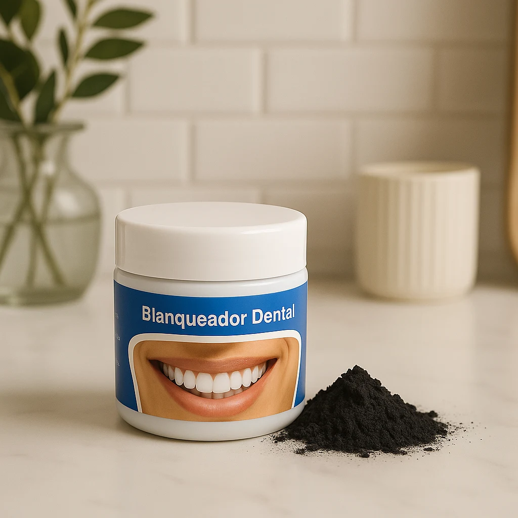 Blanqueador Dental carbón activado