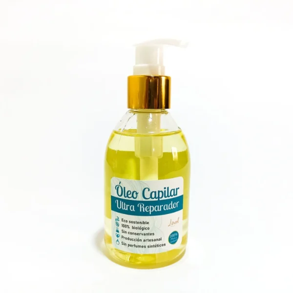 Óleo para el cabello. Aceite reparador