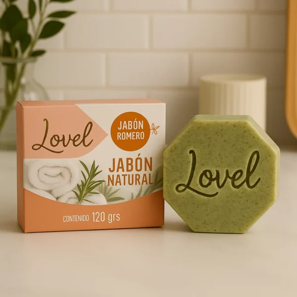 Jabon romero natural
