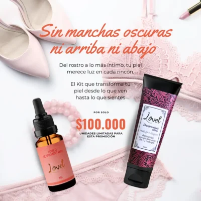 kit aclarante arriba y abajo