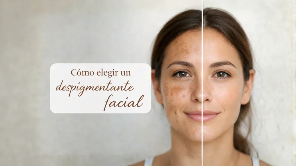 Cómo elegir un despigmentante facial, cara con manchas