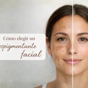 Cómo elegir un despigmentante facial, cara con manchas